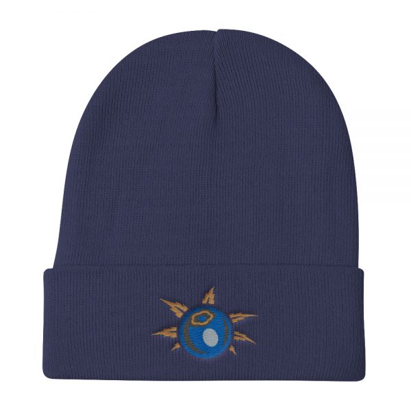 Embroidered Knit Beanie - Image 3