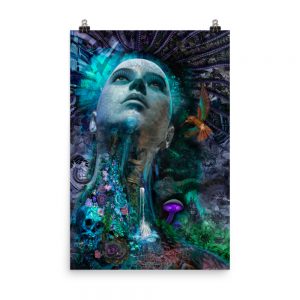 I Am What I Think Photo Paper Poster