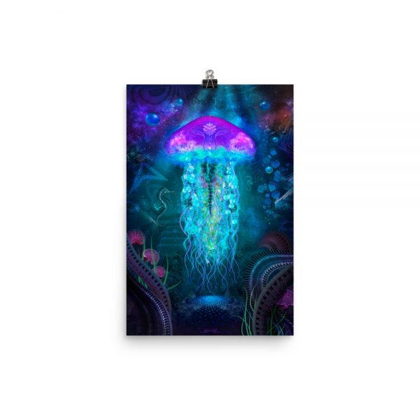 Cosmic Luminescence Photo Paper Poster - Image 2