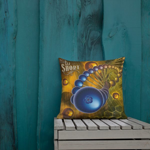 DJ Short, The Willy Wonka Of Pot Premium Pillow - Image 4