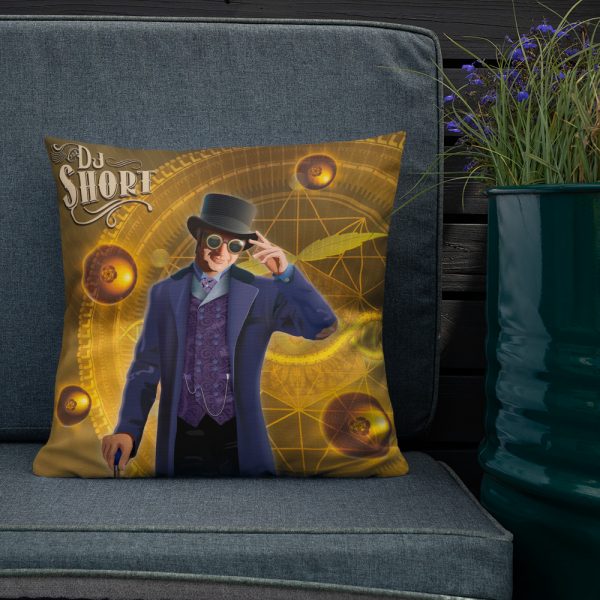 DJ Short, The Willy Wonka Of Pot Premium Pillow - Image 2