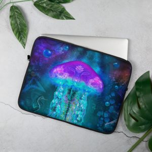 Cosmic Luminescence Laptop Sleeve