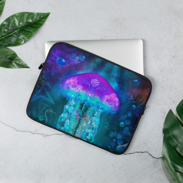 Cosmic Luminescence Laptop Sleeve - Image 2
