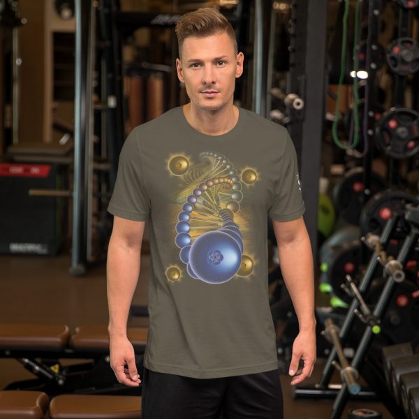 Blueberry Helix Unisex Staple T-Shirt | Bella + Canvas 3001 - Image 12