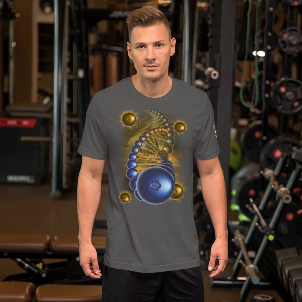 Blueberry Helix Unisex Staple T-Shirt | Bella + Canvas 3001 - Image 11
