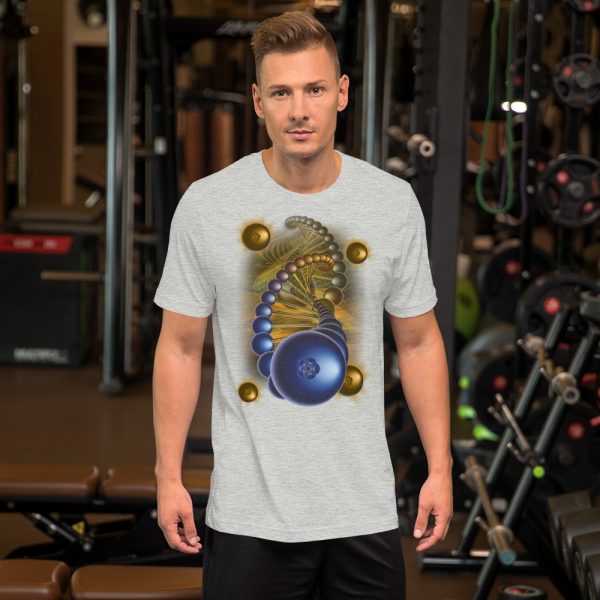 Blueberry Helix Unisex Staple T-Shirt | Bella + Canvas 3001 - Image 21