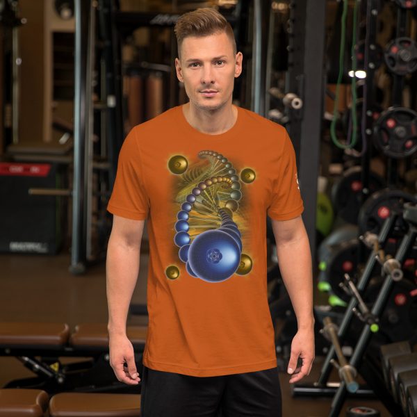 Blueberry Helix Unisex Staple T-Shirt | Bella + Canvas 3001 - Image 15