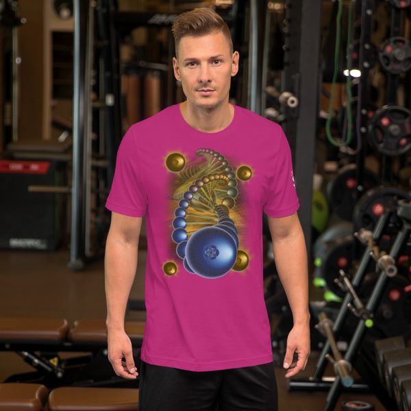 Blueberry Helix Unisex Staple T-Shirt | Bella + Canvas 3001 - Image 10