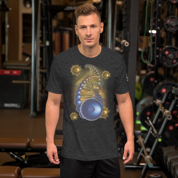 Blueberry Helix Unisex Staple T-Shirt | Bella + Canvas 3001 - Image 9