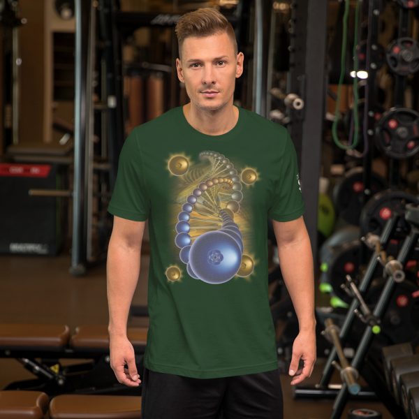 Blueberry Helix Unisex Staple T-Shirt | Bella + Canvas 3001 - Image 8