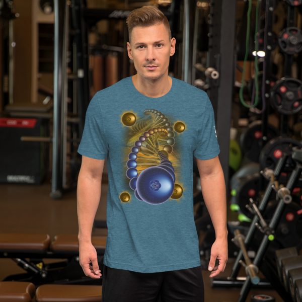 Blueberry Helix Unisex Staple T-Shirt | Bella + Canvas 3001 - Image 16