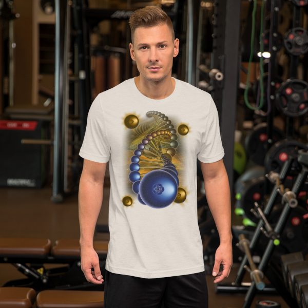 Blueberry Helix Unisex Staple T-Shirt | Bella + Canvas 3001 - Image 24