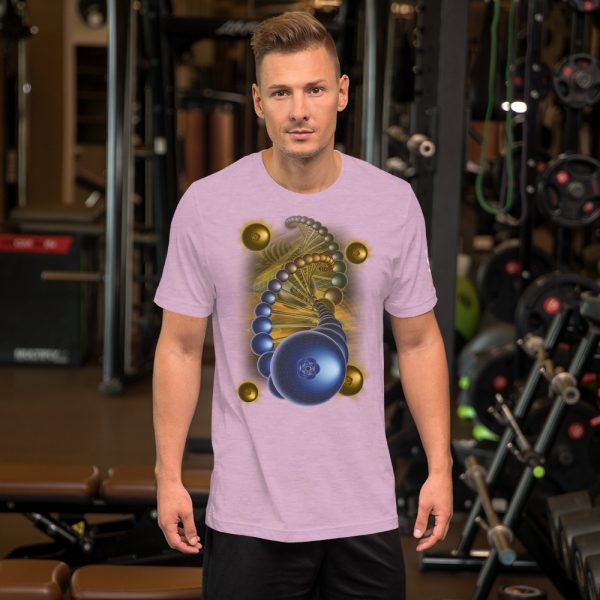 Blueberry Helix Unisex Staple T-Shirt | Bella + Canvas 3001 - Image 17