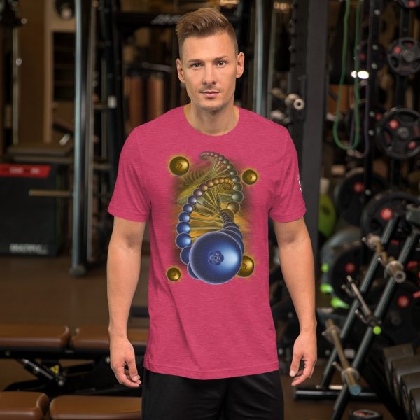 Blueberry Helix Unisex Staple T-Shirt | Bella + Canvas 3001 - Image 14