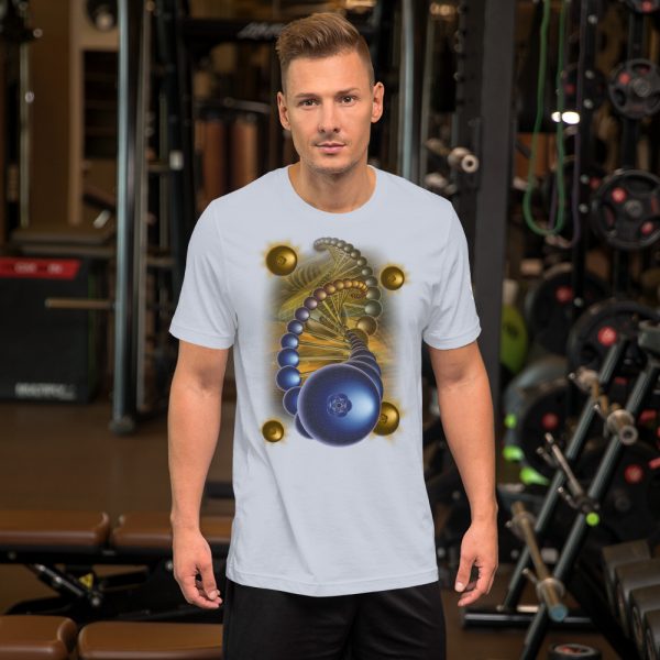 Blueberry Helix Unisex Staple T-Shirt | Bella + Canvas 3001 - Image 22