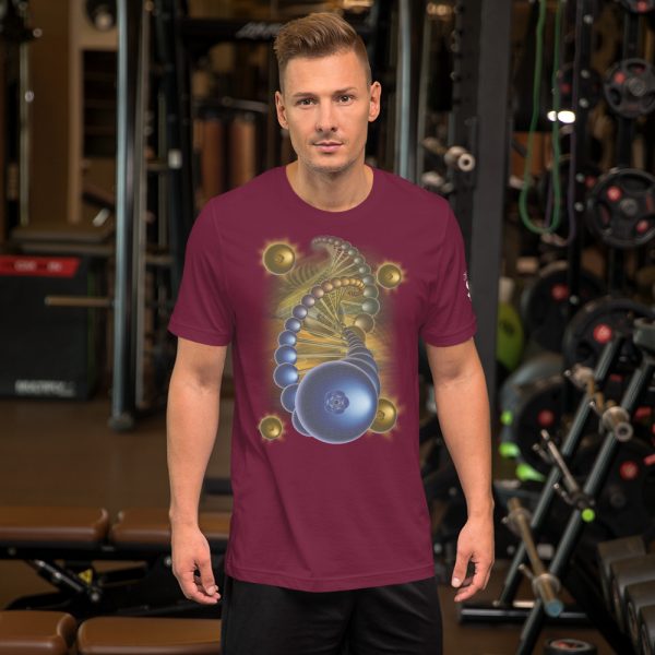 Blueberry Helix Unisex Staple T-Shirt | Bella + Canvas 3001 - Image 7