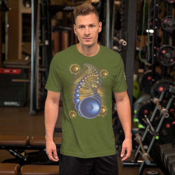 Blueberry Helix Unisex Staple T-Shirt | Bella + Canvas 3001 - Image 13