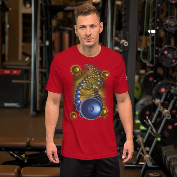 Blueberry Helix Unisex Staple T-Shirt | Bella + Canvas 3001 - Image 6