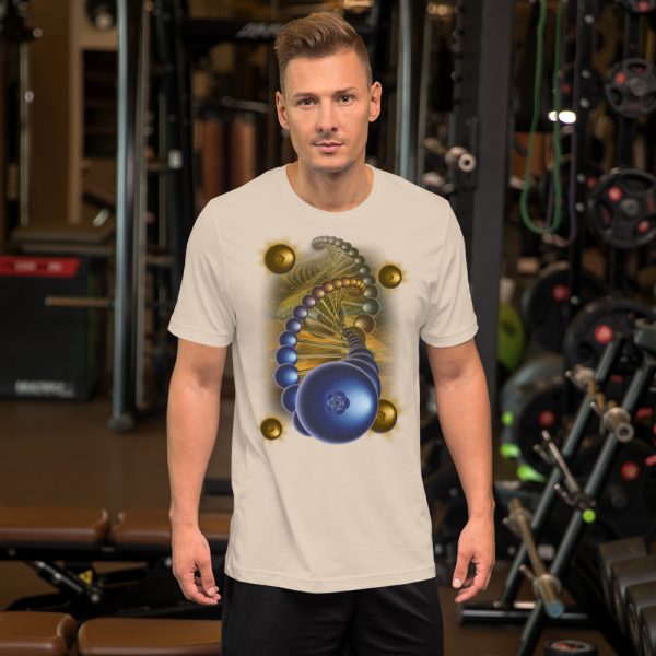 Blueberry Helix Unisex Staple T-Shirt | Bella + Canvas 3001 - Image 23