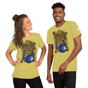 Blueberry Helix Unisex Staple T-Shirt | Bella + Canvas 3001 - Light Colors